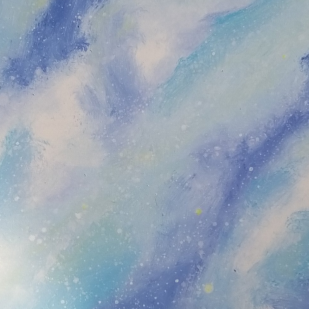 Blue Abstract Painting